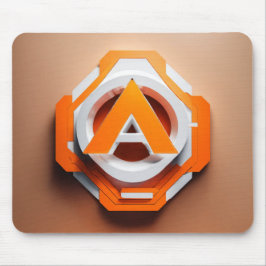 Cadeau voor Haroon Modern 3D Photo Grid Muismat