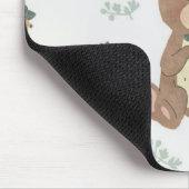 Cadeau voor Haroon Modern Waterverf Grid Muismatte Muismat (Hoek)