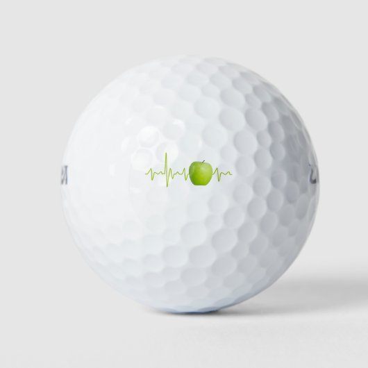 cadeau voor hartslag voor gezonde mensen golfballen (Voorkant)