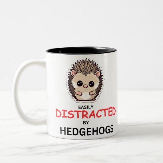 Cadeau voor Hedgehog Lover, Hedgehog Mok (Links)
