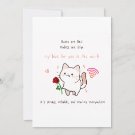 Cadeau voor Hem Cadeau voor Haar Grappige Rozen zi Kaart