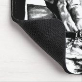 Cadeau voor hem Mannelijke Cool Cowboy Art Rustic Muismat (Hoek)