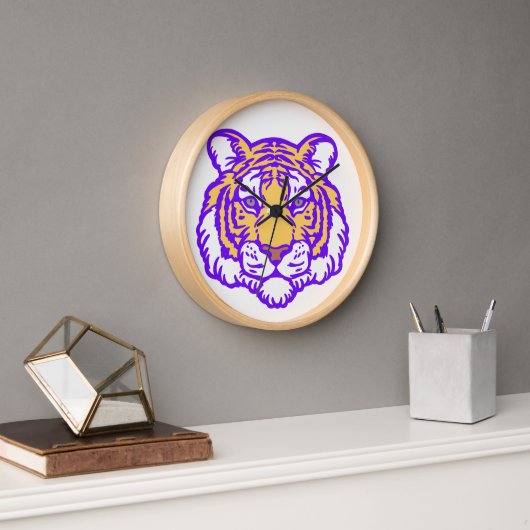 Cadeau voor hem of haar Louisiana Tigers Wall Cloc (Kantoor)