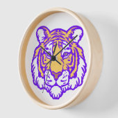 Cadeau voor hem of haar Louisiana Tigers Wall Cloc (Hoek)