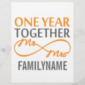 Cadeau voor het eerste Jubileum (Voorkant)