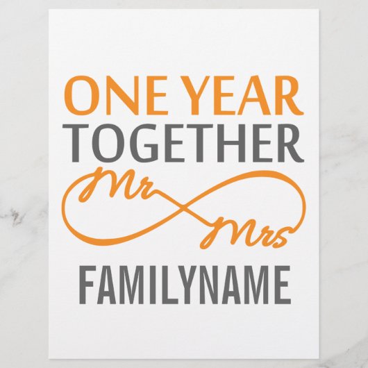 Cadeau voor het eerste Jubileum (Voorkant)