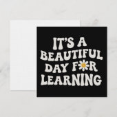 Cadeau voor het Leven van een Leraar Het is een Pr Kaart (Voorkant / Achterkant)