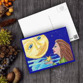Cadeau voor het Moon Briefkaart