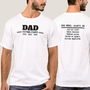 Cadeau voor het Vader Zijn T-shirt