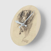 cadeau voor Hondenliefhebber  Ronde Klok (Hoek)