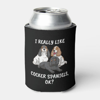 Cadeau voor hondenliefhebbers vrouwen Ik vind Cock Blikjeskoeler