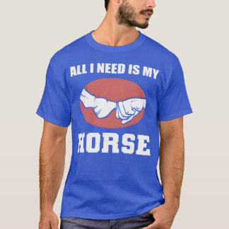 Cadeau voor Horse Jockeys T-shirt