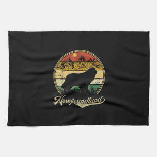 cadeau voor humor newfoundland   Cadeau voor honde Theedoek
