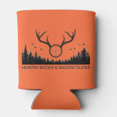 cadeau voor jager en koelbox blikjeskoeler (Achterkant)