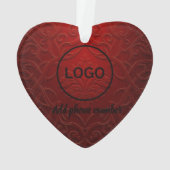 Cadeau voor je coole hond ornament (achterkant)