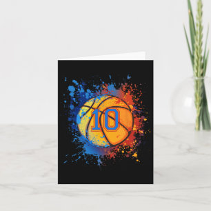 Cadeau voor jongen van 10 jaar voor 10e verjaardag kaart