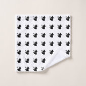 Cadeau voor kattenliefhebbers  bad handdoek (Wasdoekje)