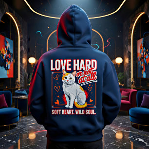 Cadeau voor kattenliefhebbers voor vrouwen die har hoodie