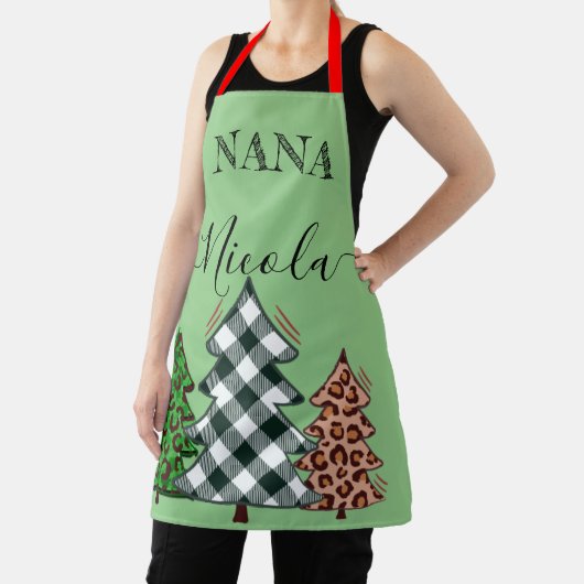 Cadeau voor kerstbomen Collectie Chef Baker Nana Schort (Insitu)