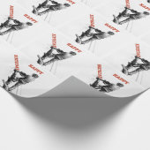 cadeau voor kerstcadeau voor chirurg rond Aborist  Cadeaupapier (Hoek)