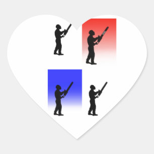 cadeau voor kerstcadeau voor chirurg rond Aborist  Hart Sticker