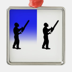 cadeau voor kerstcadeau voor chirurg rond Aborist Metalen Ornament