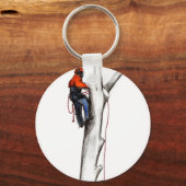 cadeau voor kerstcadeau voor chirurg rond Aborist Sleutelhanger (Voorkant)