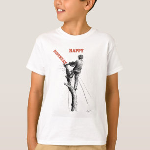 cadeau voor kerstcadeau voor chirurg rond Aborist  T-shirt
