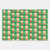 cadeau voor kerstcadeautjes inpakpapier vel (Voorkant 2)