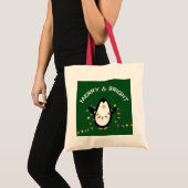 cadeau voor kerstfeestdag in Penguin Tote Bag (Voorkant (product))