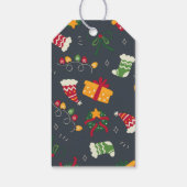 Cadeau voor kerststallen en licht op maat cadeaulabel (Achterkant)