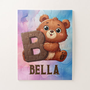 Cadeau voor kind met aangepaste naam puzzel