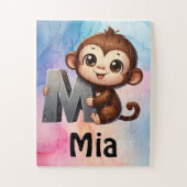 Cadeau voor kind met aangepaste naam puzzel legpuzzel (Verticaal)