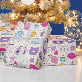 Cadeau voor kinderen, baby's en babyfeesten cadeaupapier
