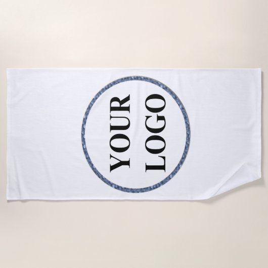 Cadeau voor kinderen Kerstvakantie TOEVOEGEN UW LO Strandlaken (Voorkant)