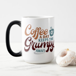 Cadeau voor koffieliefhebber: koffie per dag magische mok