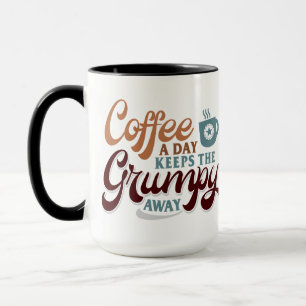 Cadeau voor koffieliefhebber: koffie per dag  mok