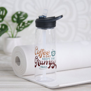 Cadeau voor koffieliefhebber: koffie per dag waterfles