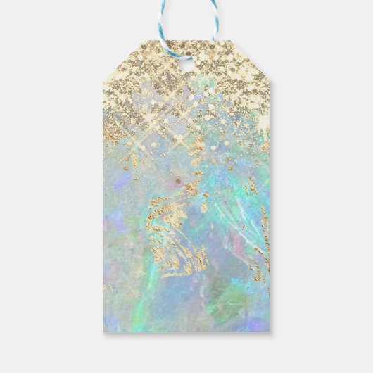 cadeau voor labels voor opaalsteenproducten cadeaulabel (Achterkant)