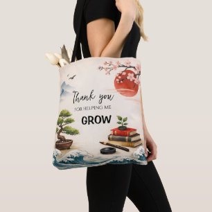 Cadeau voor leerkracht Bedankt   Einde schooljaar Tote Bag
