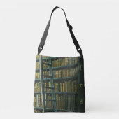 cadeau voor leesillustraties crossbody tas (Achterkant)