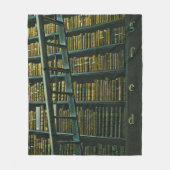 cadeau voor  leesillustraties fleece deken (Voorkant)