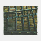 cadeau voor  leesillustraties fleece deken (Voorkant (Horizontaal))