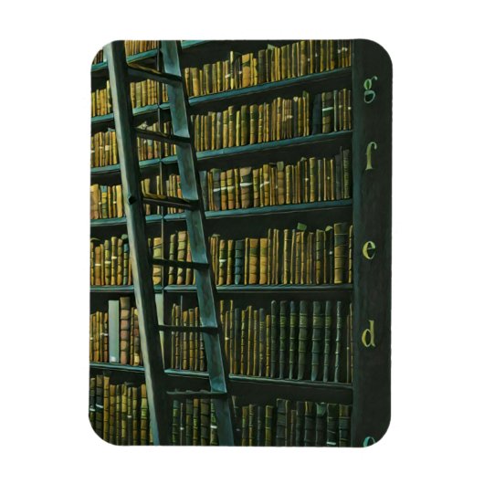 cadeau voor leesillustraties magneet (Verticaal)