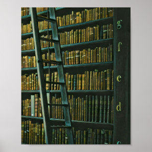 cadeau voor  leesillustraties poster