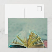Cadeau voor leesliefhebbers briefkaart (Voorkant / Achterkant)