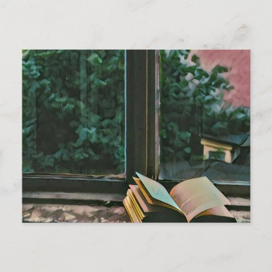 Cadeau voor leesliefhebbers en bibliothecarissen briefkaart (Voorkant)