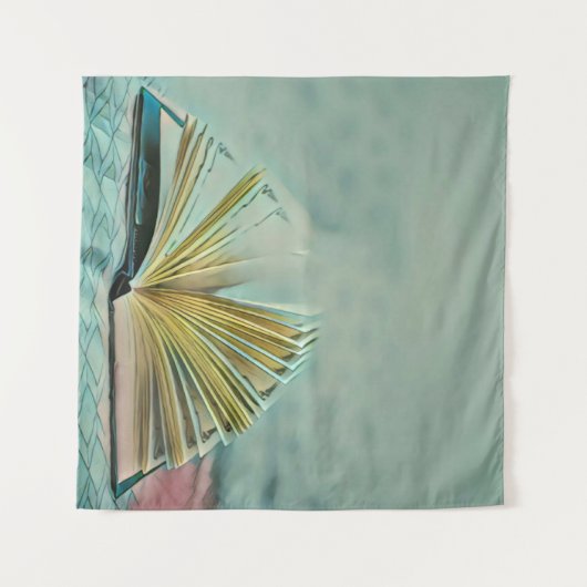 Cadeau voor leesliefhebbers wandkleed (Voorkant (horizontaal))