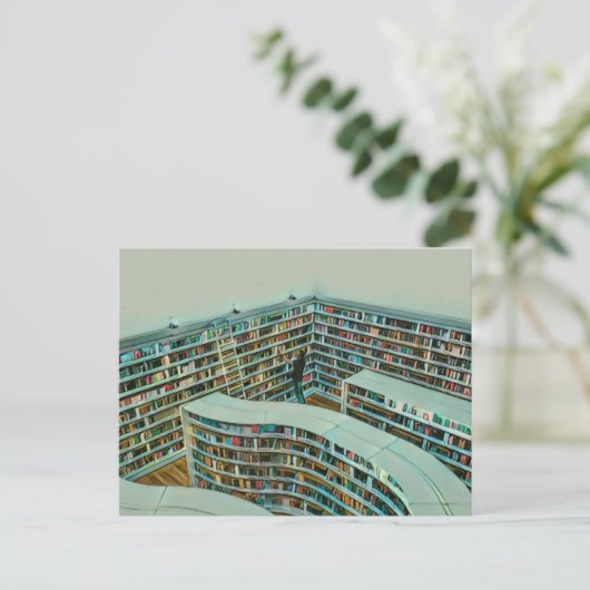 cadeau voor leesminachting briefkaart (Staand voorkant)