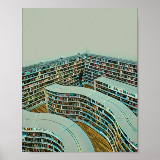 cadeau voor leesminachting poster (Voorkant)